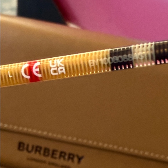Burberry Black Sunglasses with Tan Case